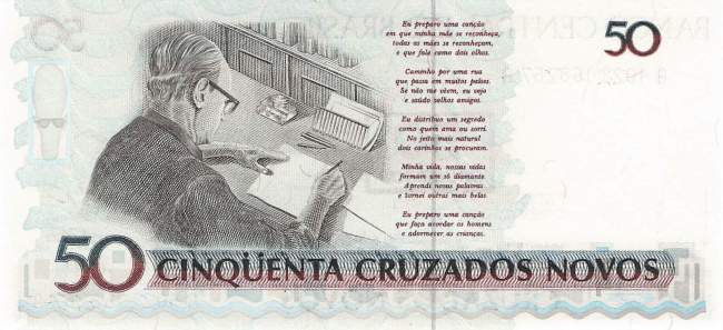50 Cruzeiros 1990